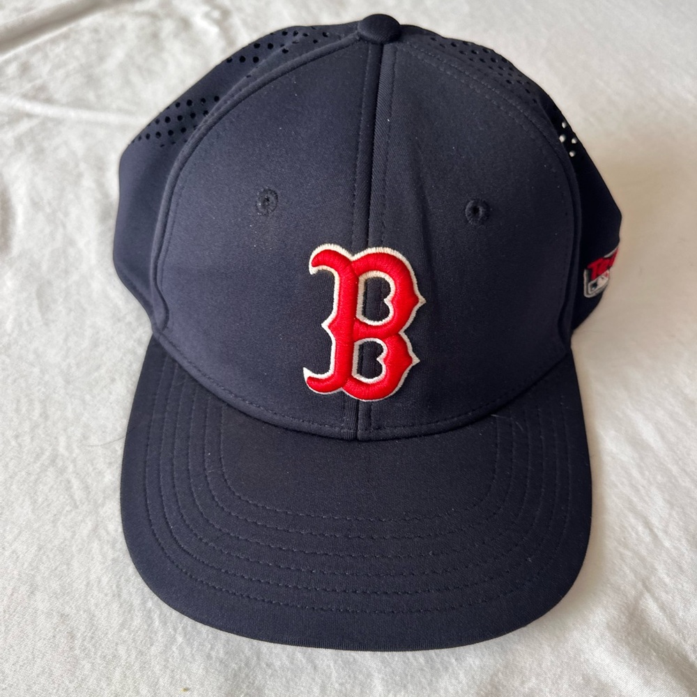 Boston Red Sox Navy Baseball Cap with Red Logo